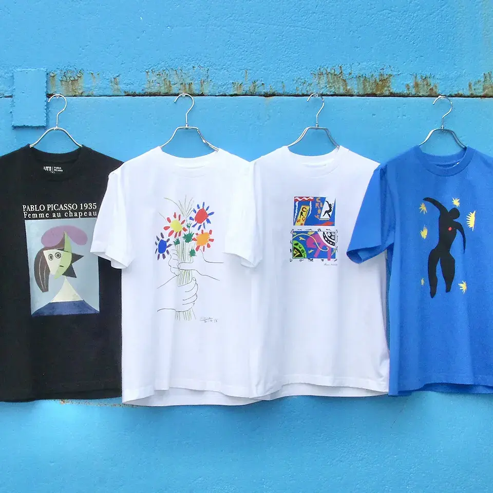 Áo thun Uniqlo hợp tác Picasso và Matisse