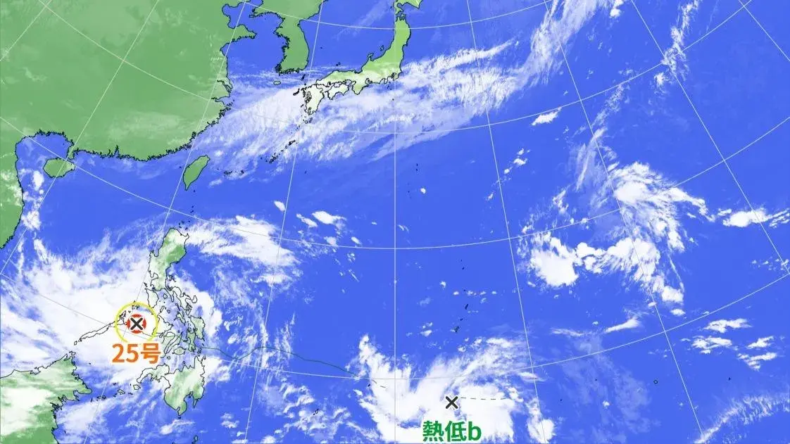 Bão số 25, 26 Diễn biến, thiệt hại Philippines, dự báo