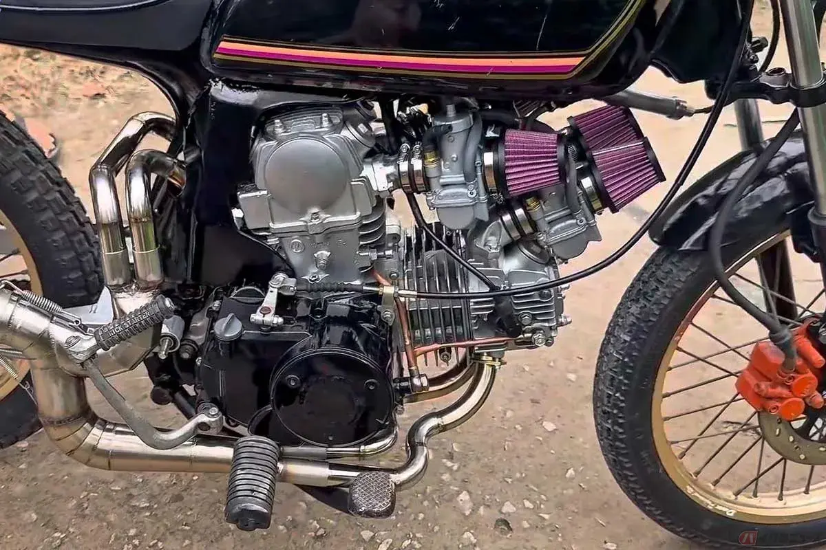 Động cơ Honda ngang 'biến hình' V4 gây sốc toàn cầu