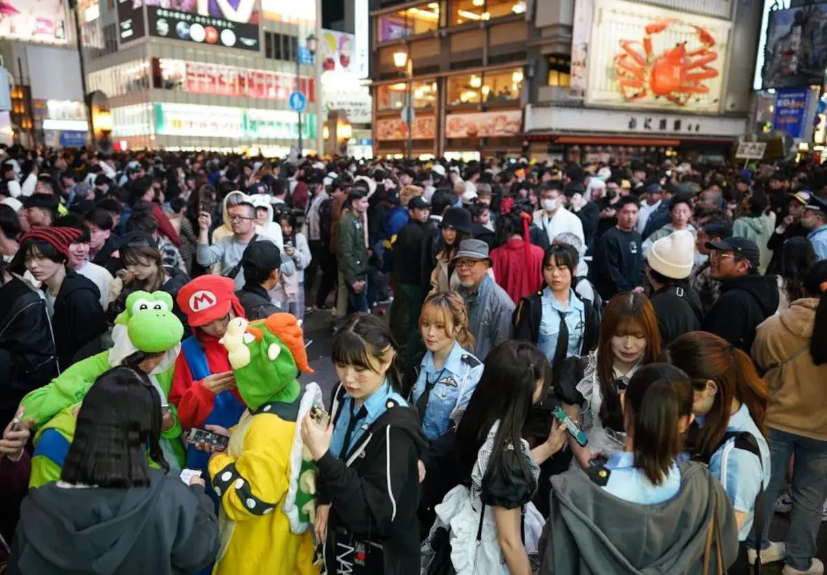 Halloween tại Nhật giảm nhiệt Thị trường thu hẹp, Osaka thắt chặt an ninh