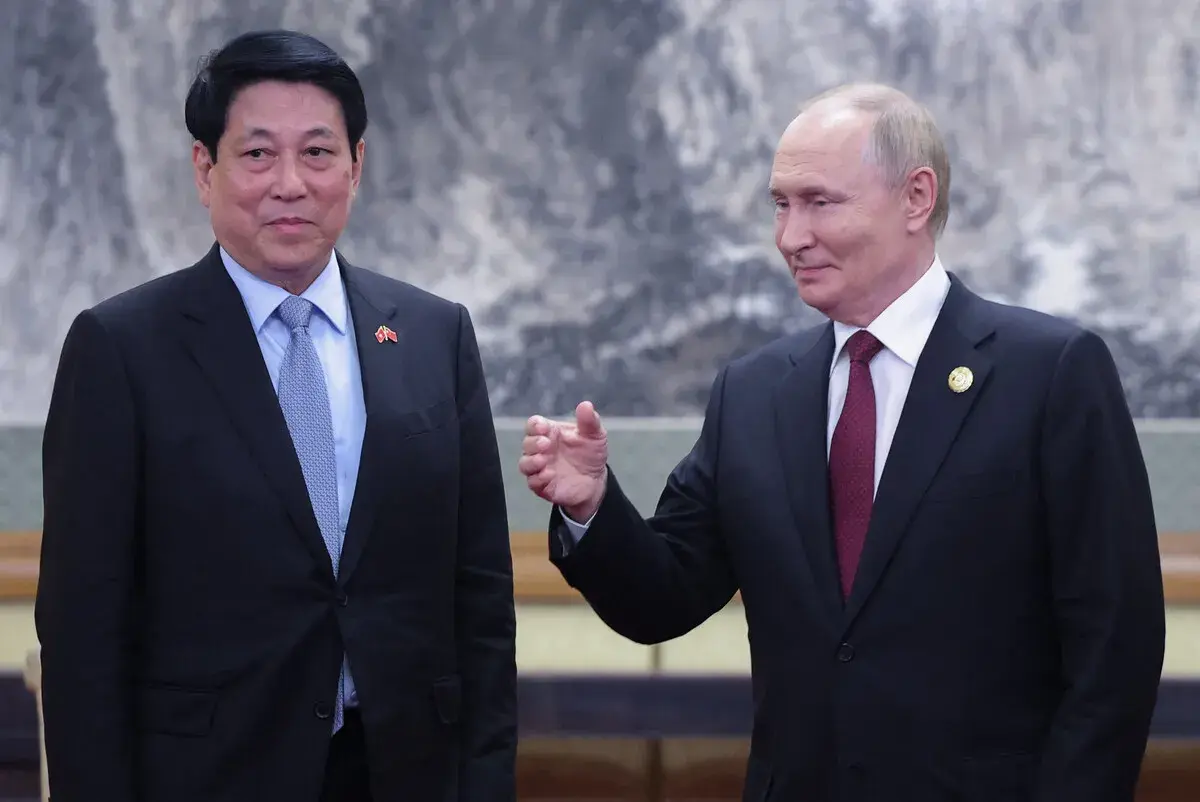 Tổng thống Putin hội đàm với Chủ tịch Việt Nam