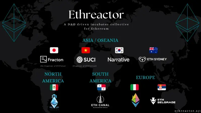 Ra mắt DAO ươm tạo toàn cầu 'Ethreactor' của Ethereum