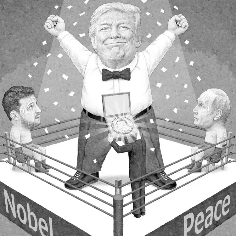 Trump, Nobel Hòa bình và Ngoại giao cứng rắn của Pháp