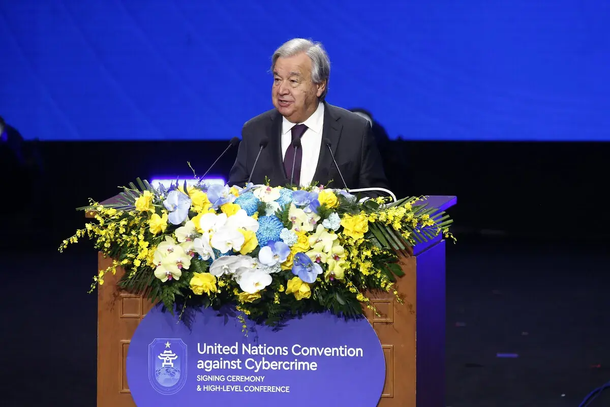 Việt Nam tổ chức lễ ký hiệp ước chống tội phạm mạng